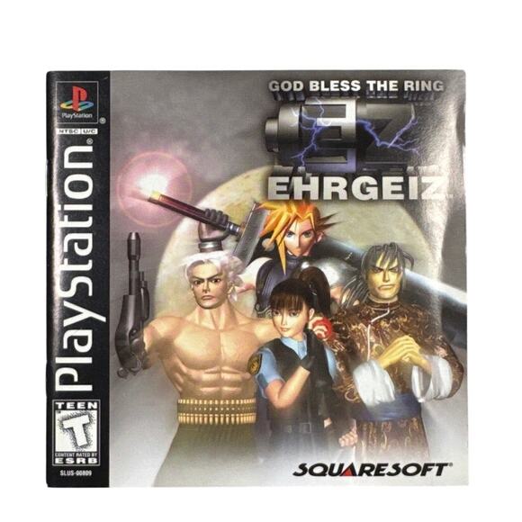 Ehrgeiz w/Reg Card (PlayStation 1) CIB - Picture 4 of 9